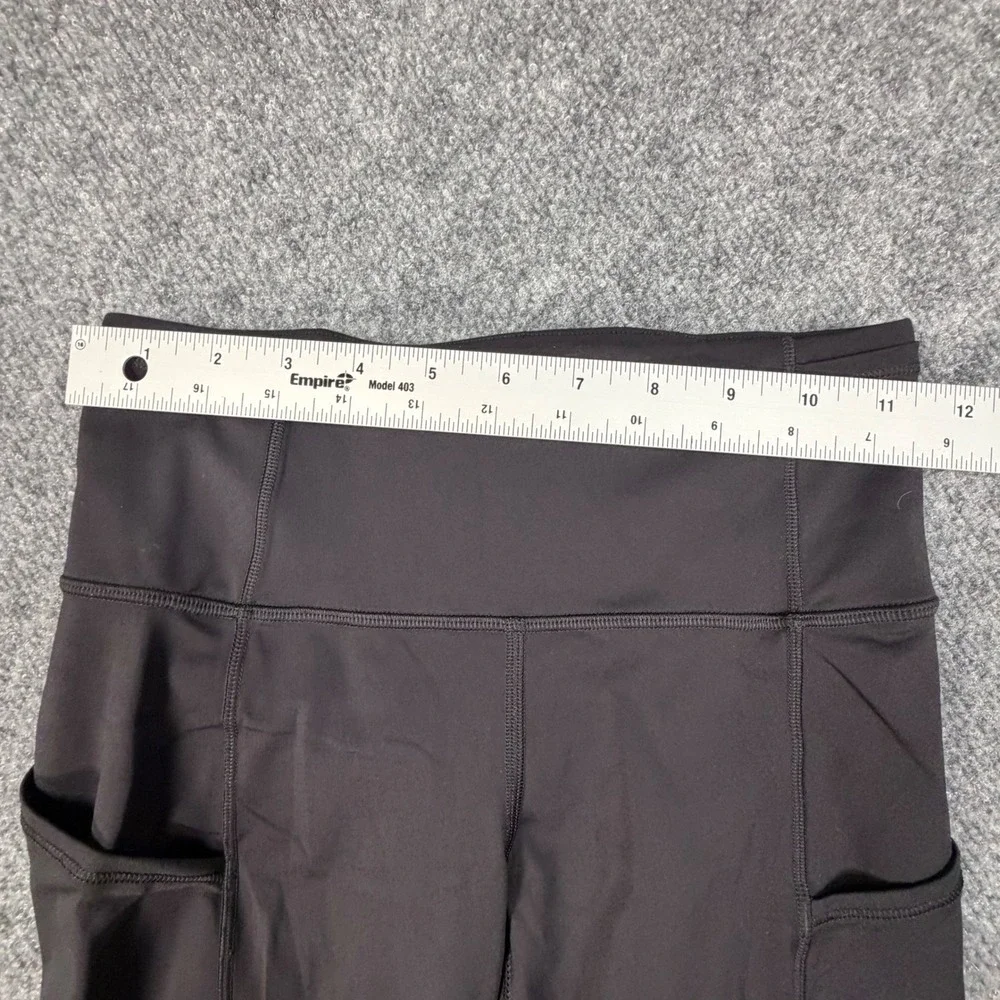 Lululemon Fast and Free High-Rise Tight 25 Nulux Black Womens Size 4 W5BXQS 0843